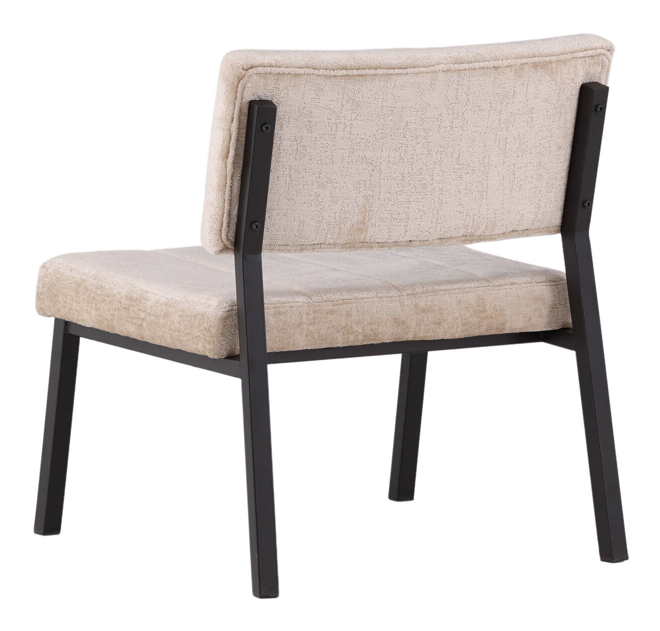 Nohr Fauteuil 'Delma' Chenille, kleur Beige