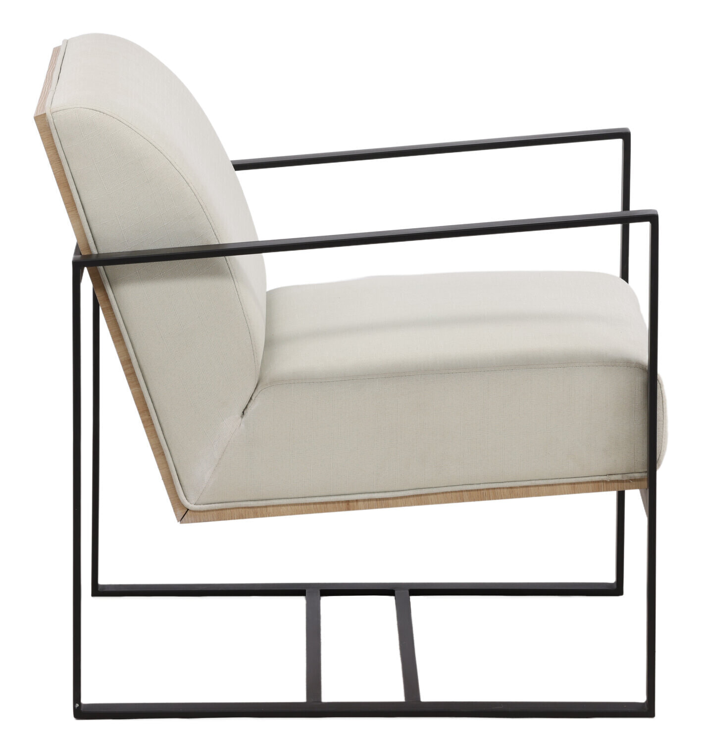 Nohr Fauteuil 'Roxana' Linnen, kleur Off-white