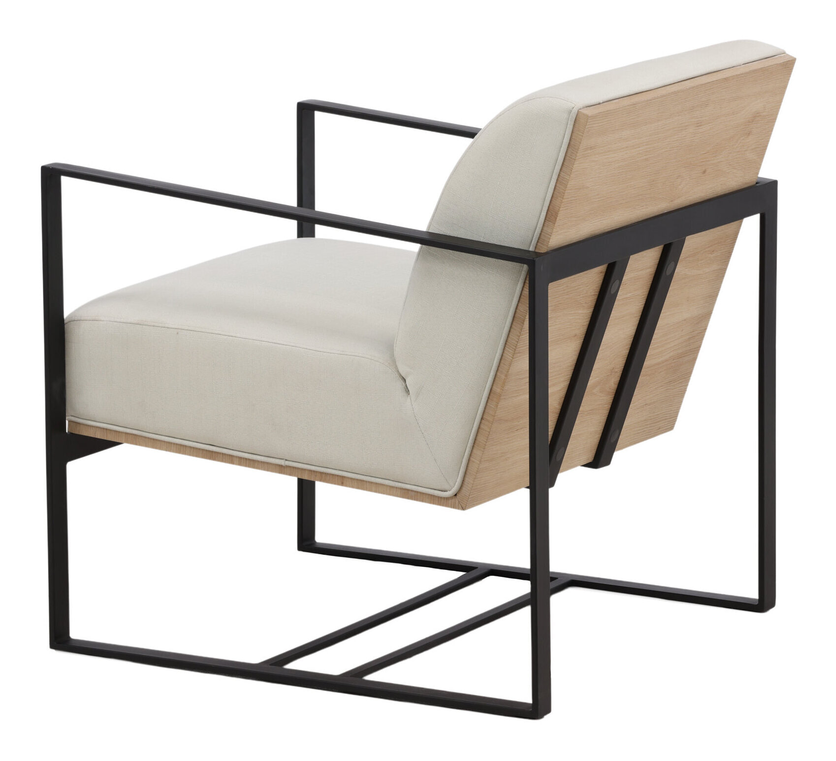 Nohr Fauteuil 'Roxana' Linnen, kleur Off-white