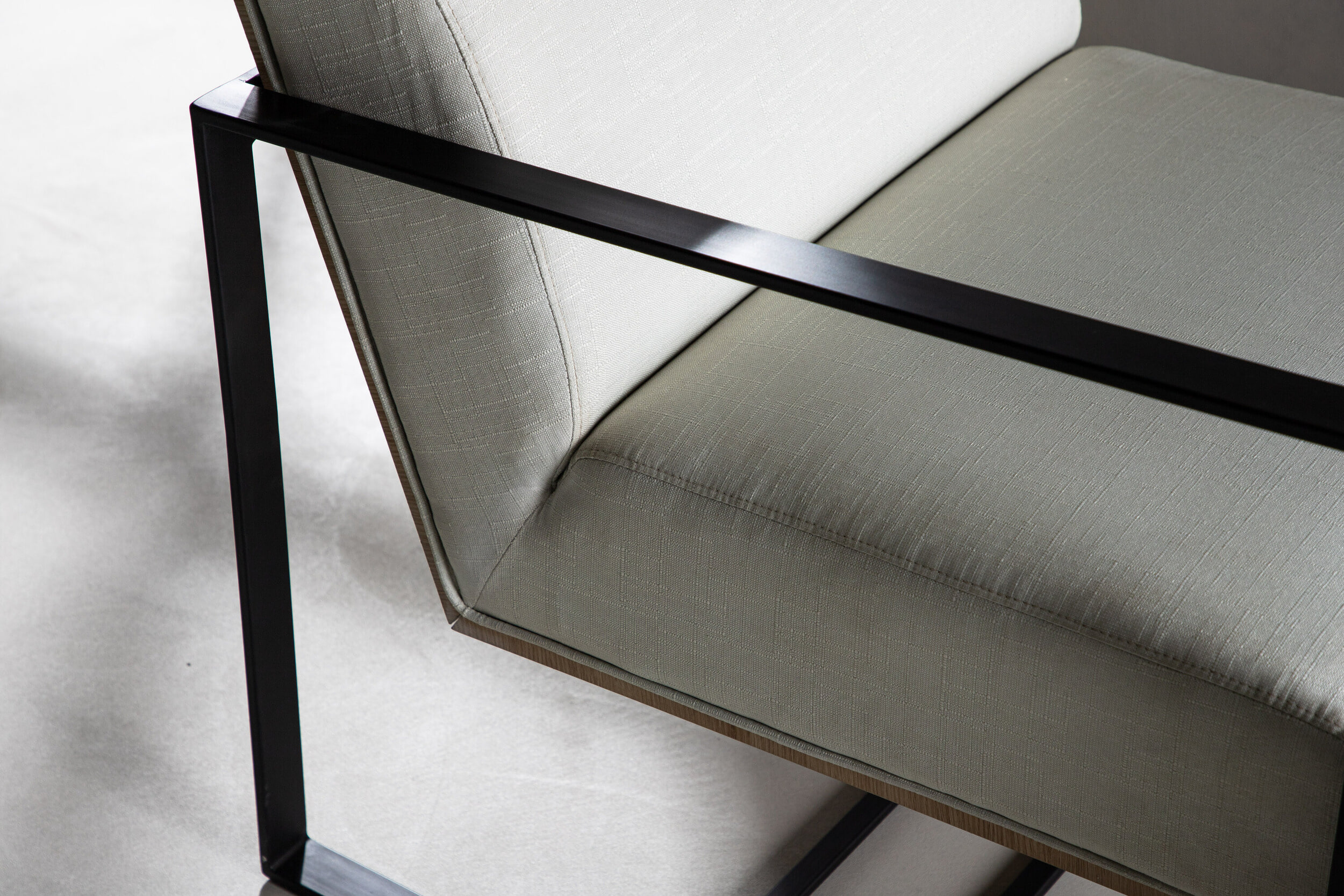 Nohr Fauteuil 'Roxana' Linnen, kleur Off-white