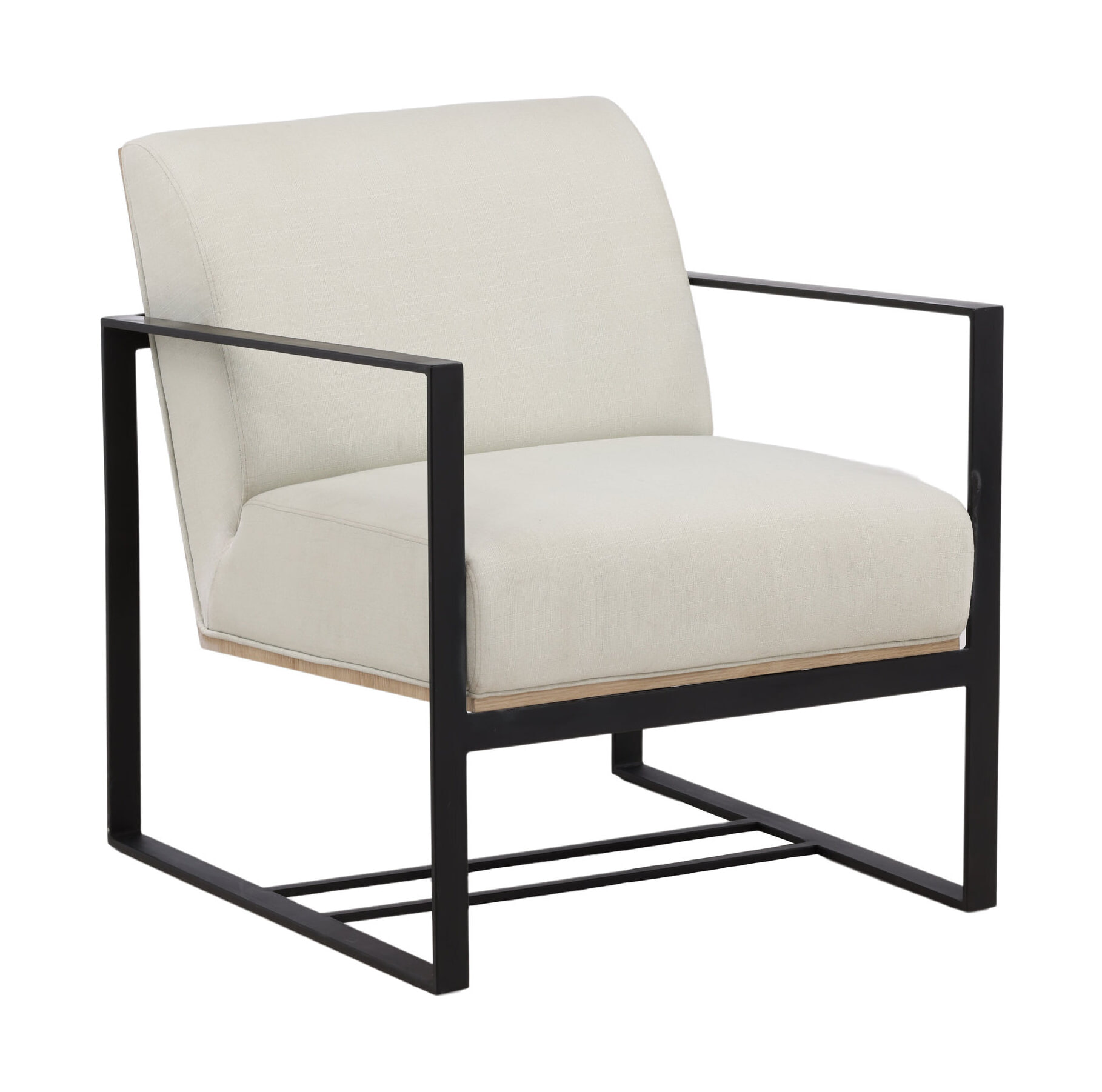 Nohr Fauteuil 'Roxana' Linnen, kleur Off-white