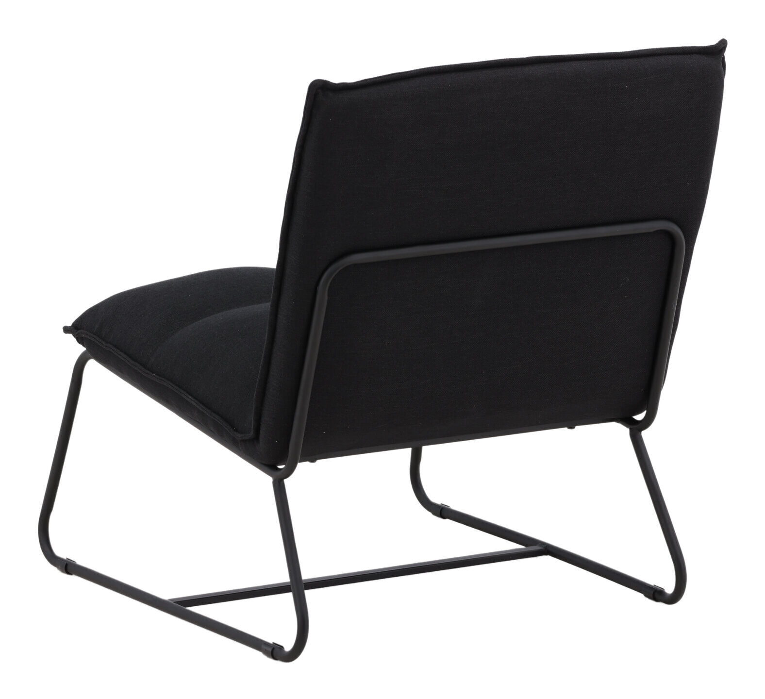 Nohr Fauteuil 'Manisha' Linnen, kleur Zwart