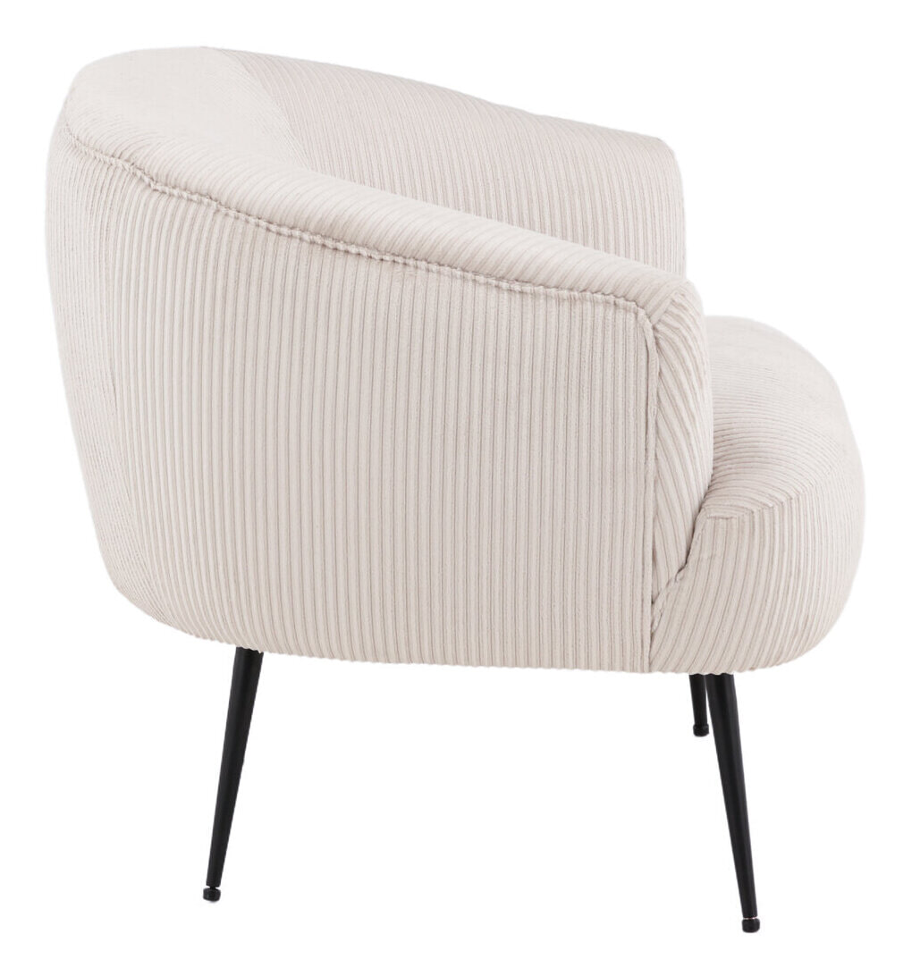Nohr Fauteuil 'Thornton' Rib, kleur Beige