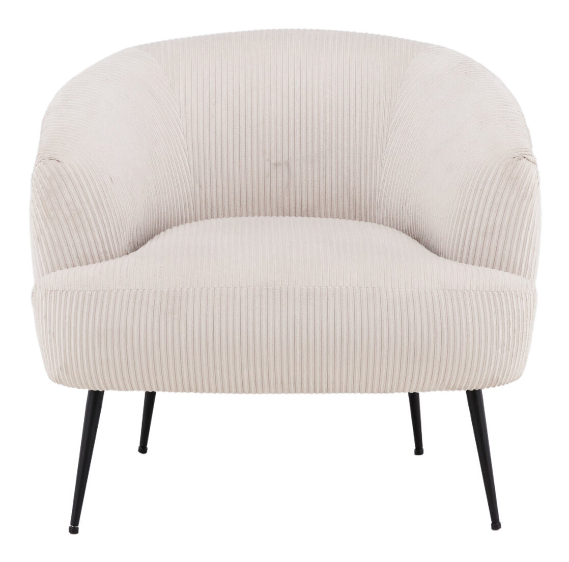 Nohr Fauteuil 'Thornton' Rib, kleur Beige