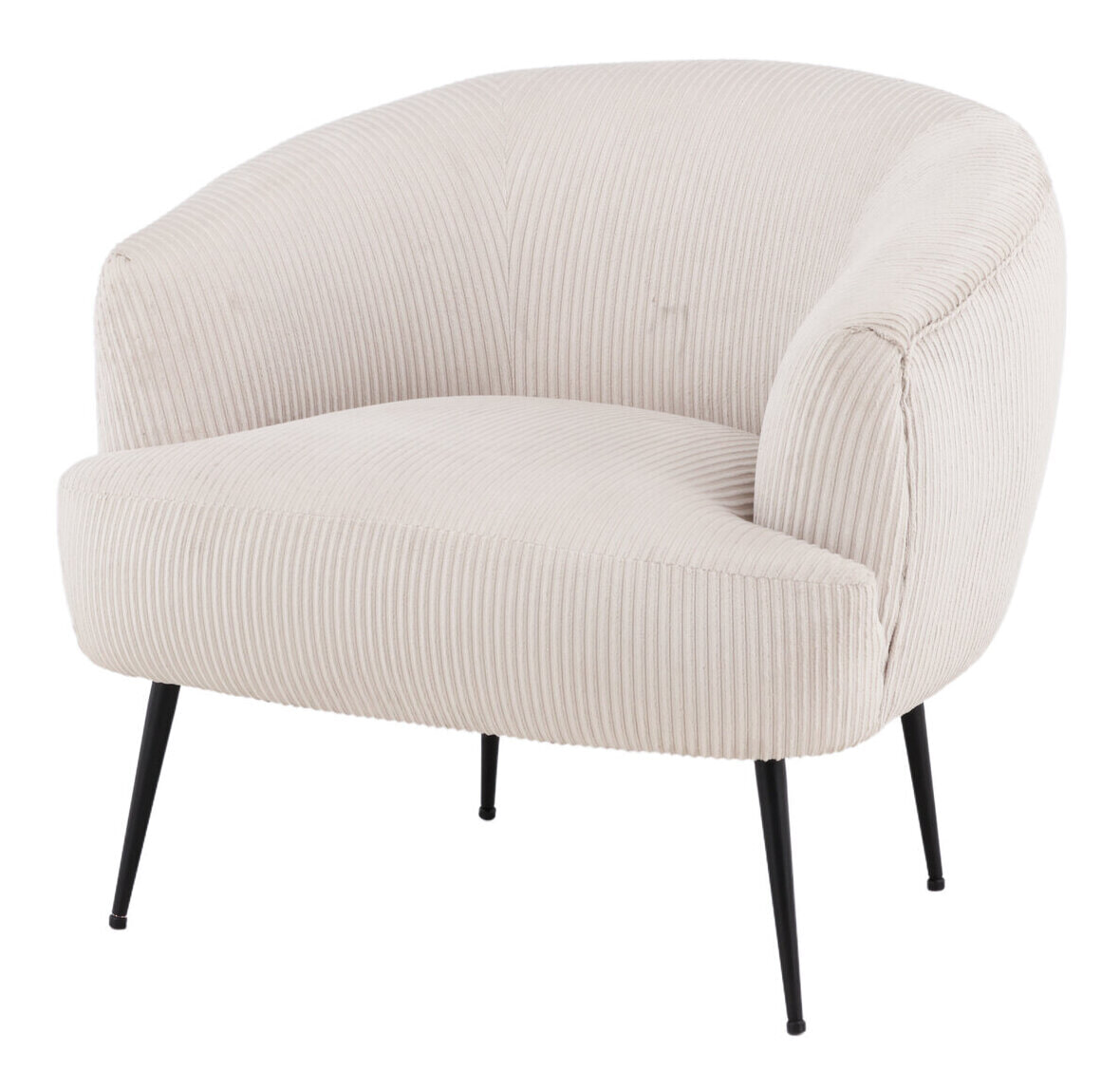 Nohr Fauteuil 'Thornton' Rib, kleur Beige