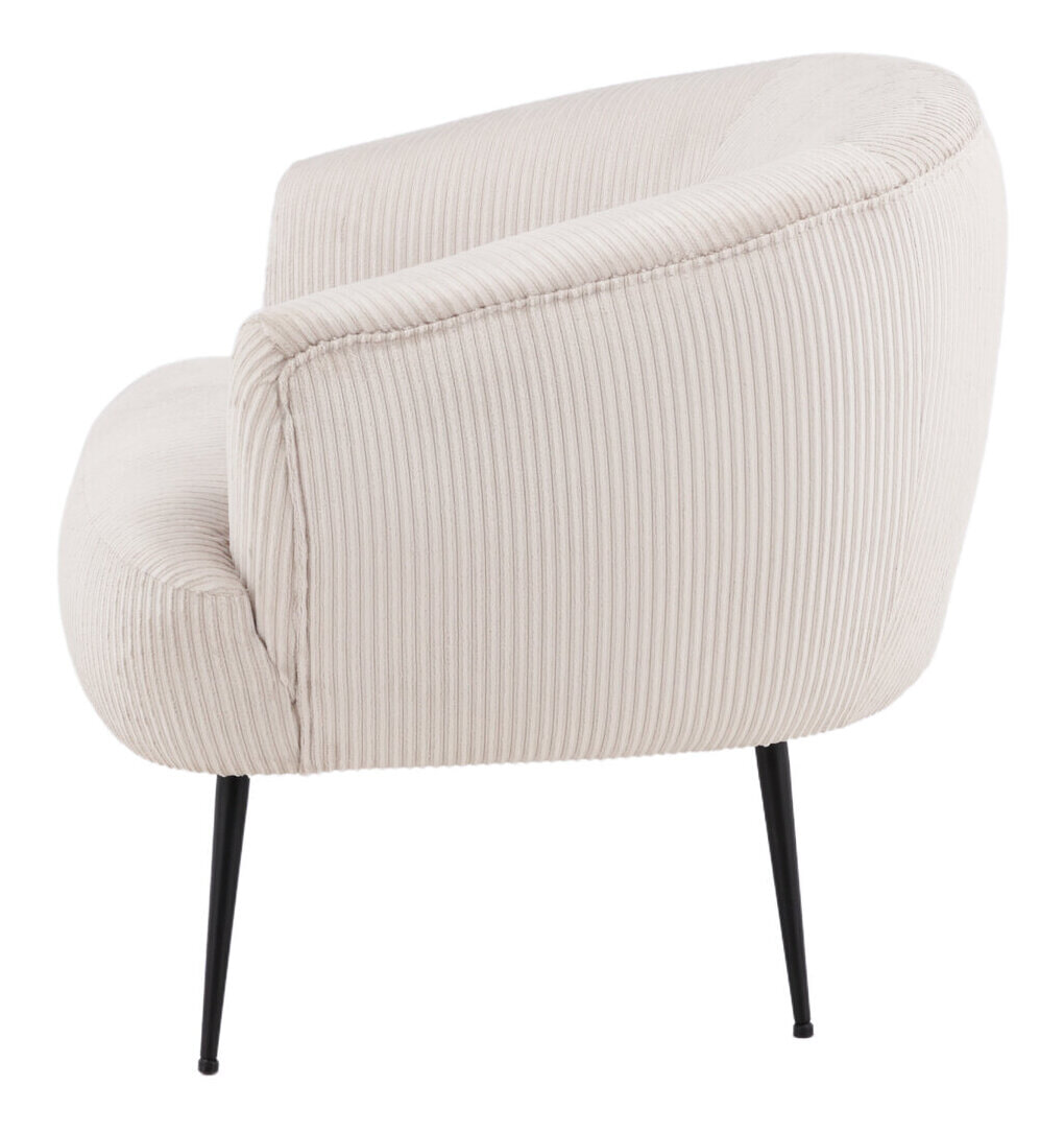 Nohr Fauteuil 'Thornton' Rib, kleur Beige
