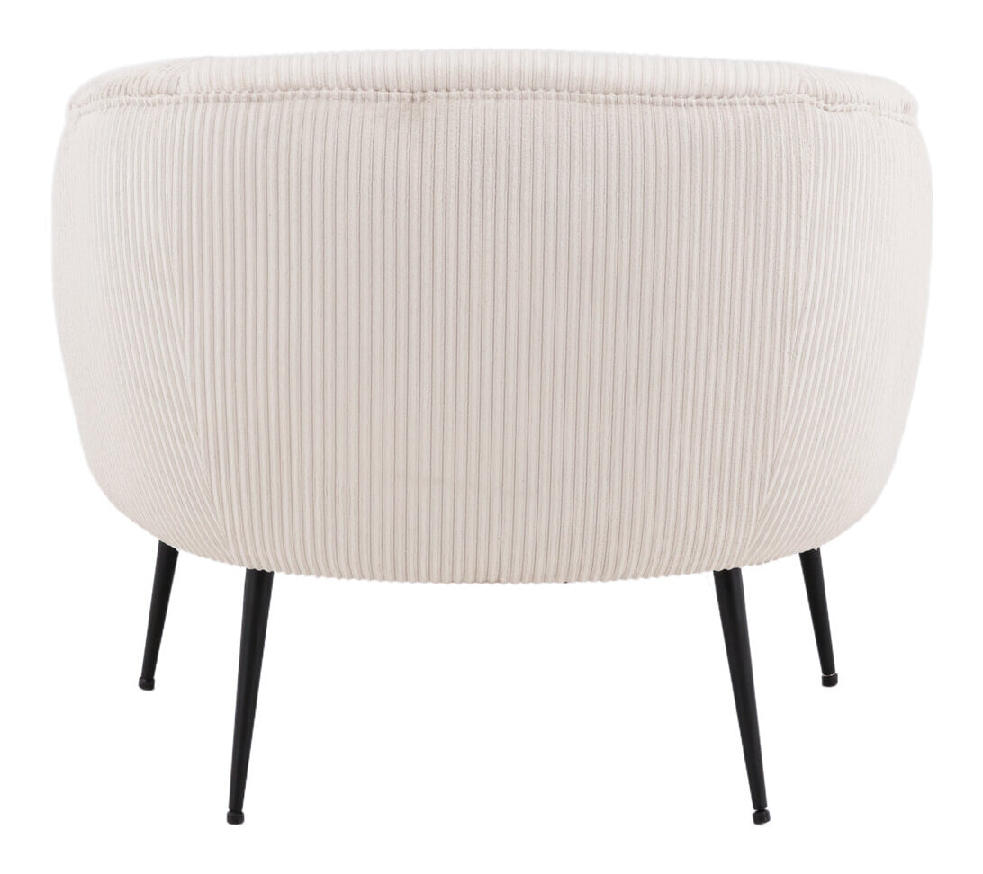 Nohr Fauteuil 'Thornton' Rib, kleur Beige