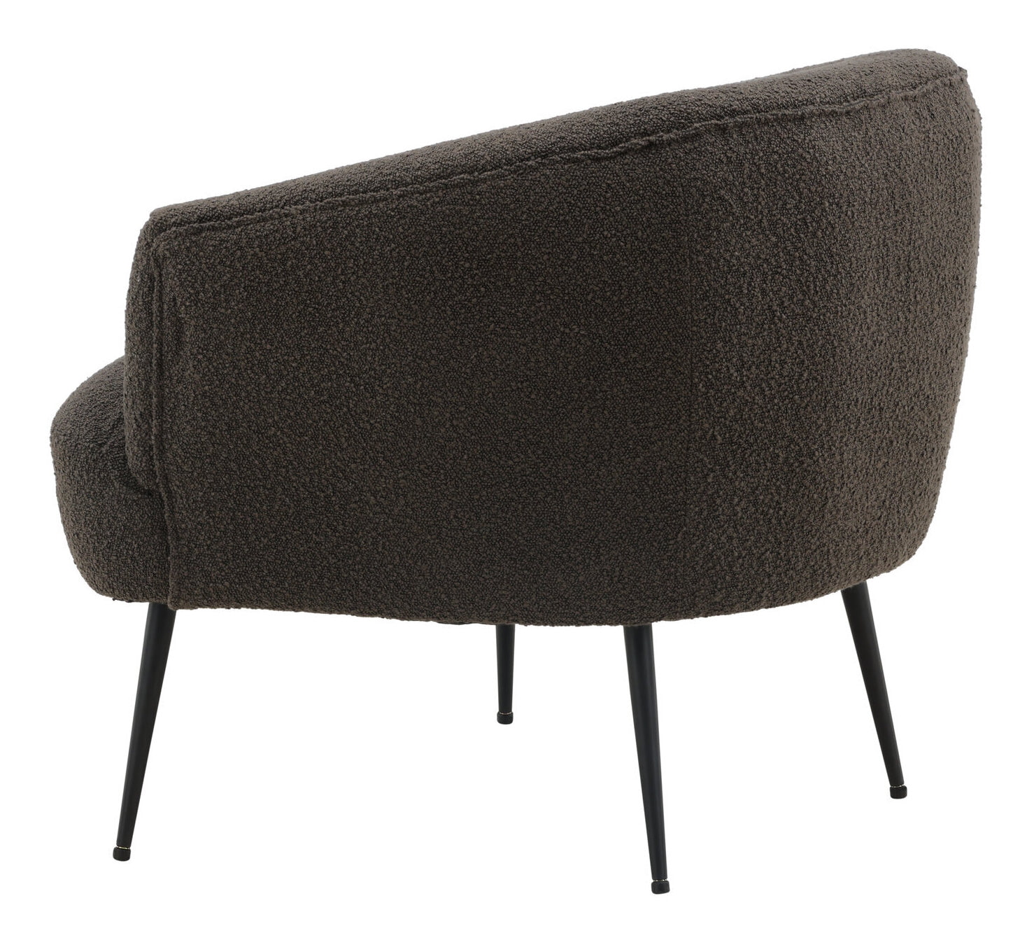 Nohr Fauteuil 'Thornton' Bouclé, kleur Donkergrijs