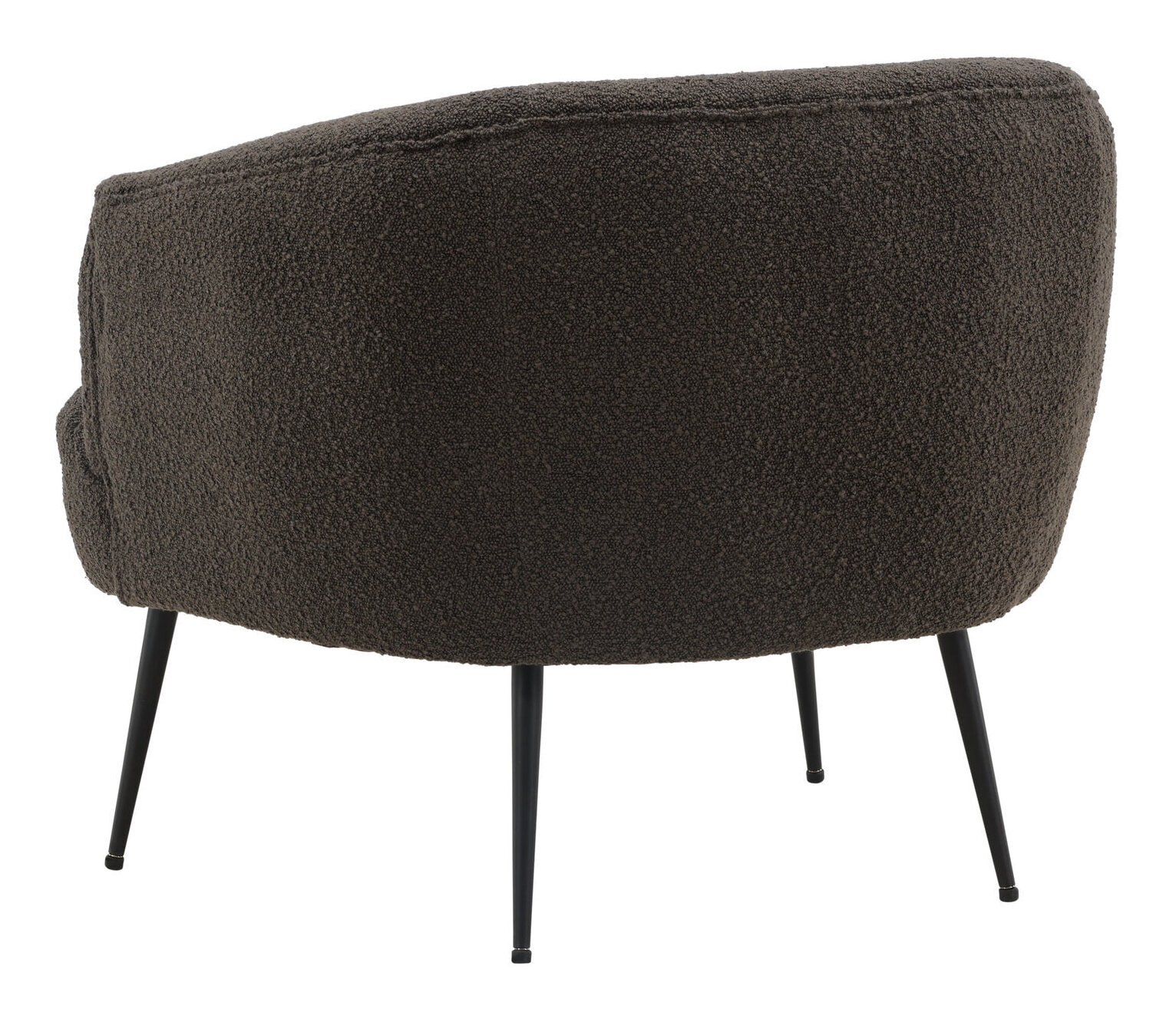 Nohr Fauteuil 'Thornton' Bouclé, kleur Donkergrijs