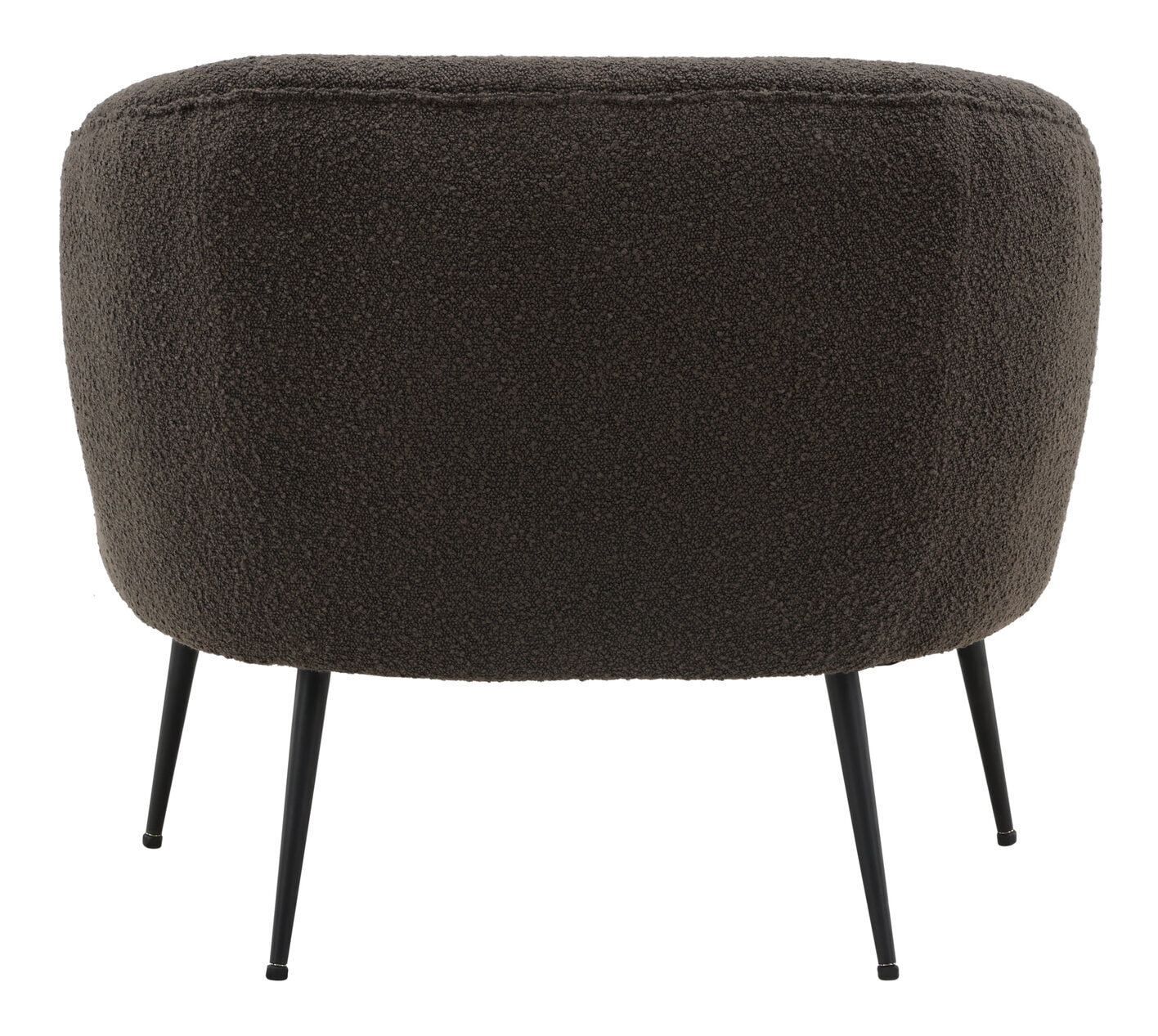 Nohr Fauteuil 'Thornton' Bouclé, kleur Donkergrijs