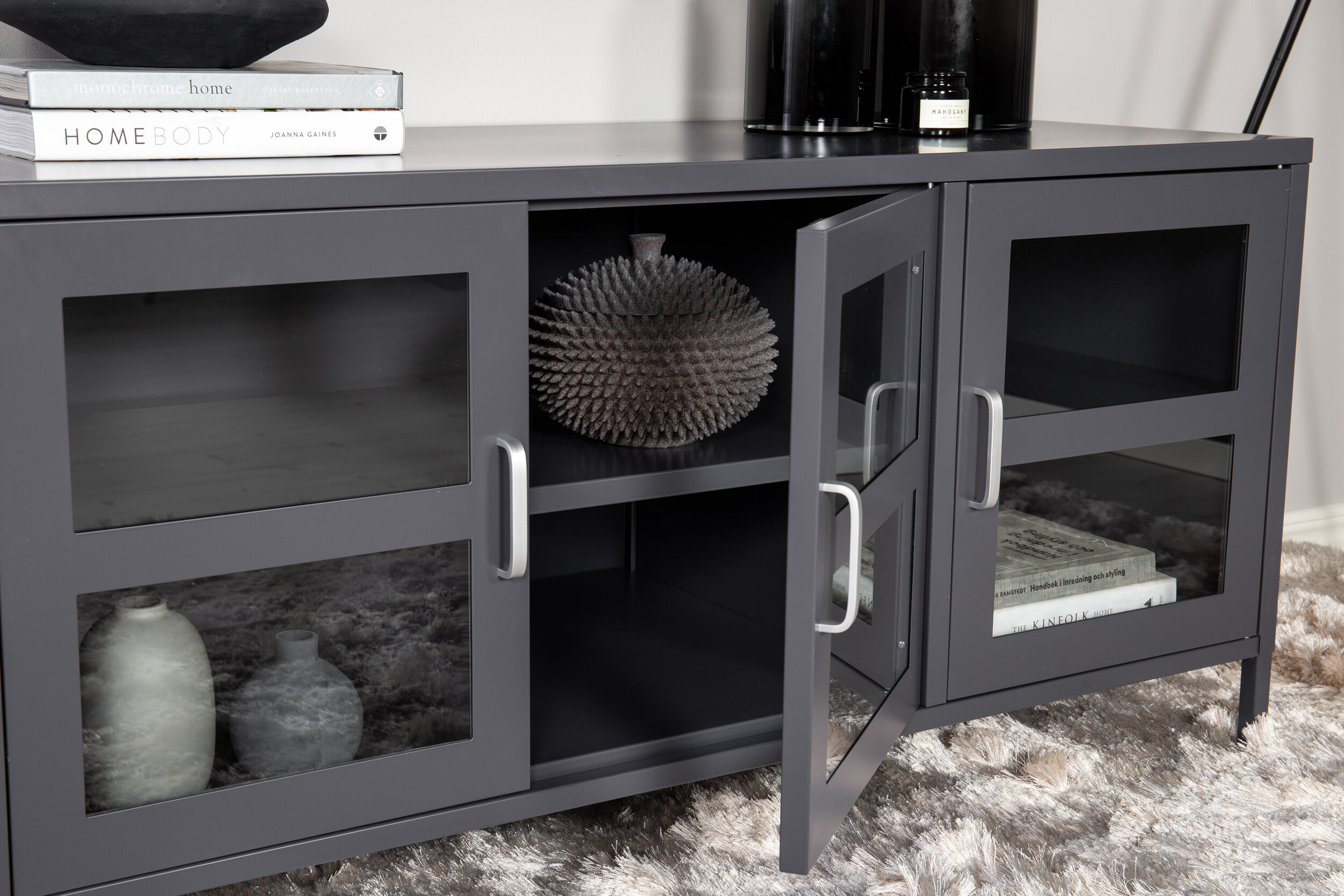 Nohr TV-meubel 'Cerita' 120cm, kleur Grijs