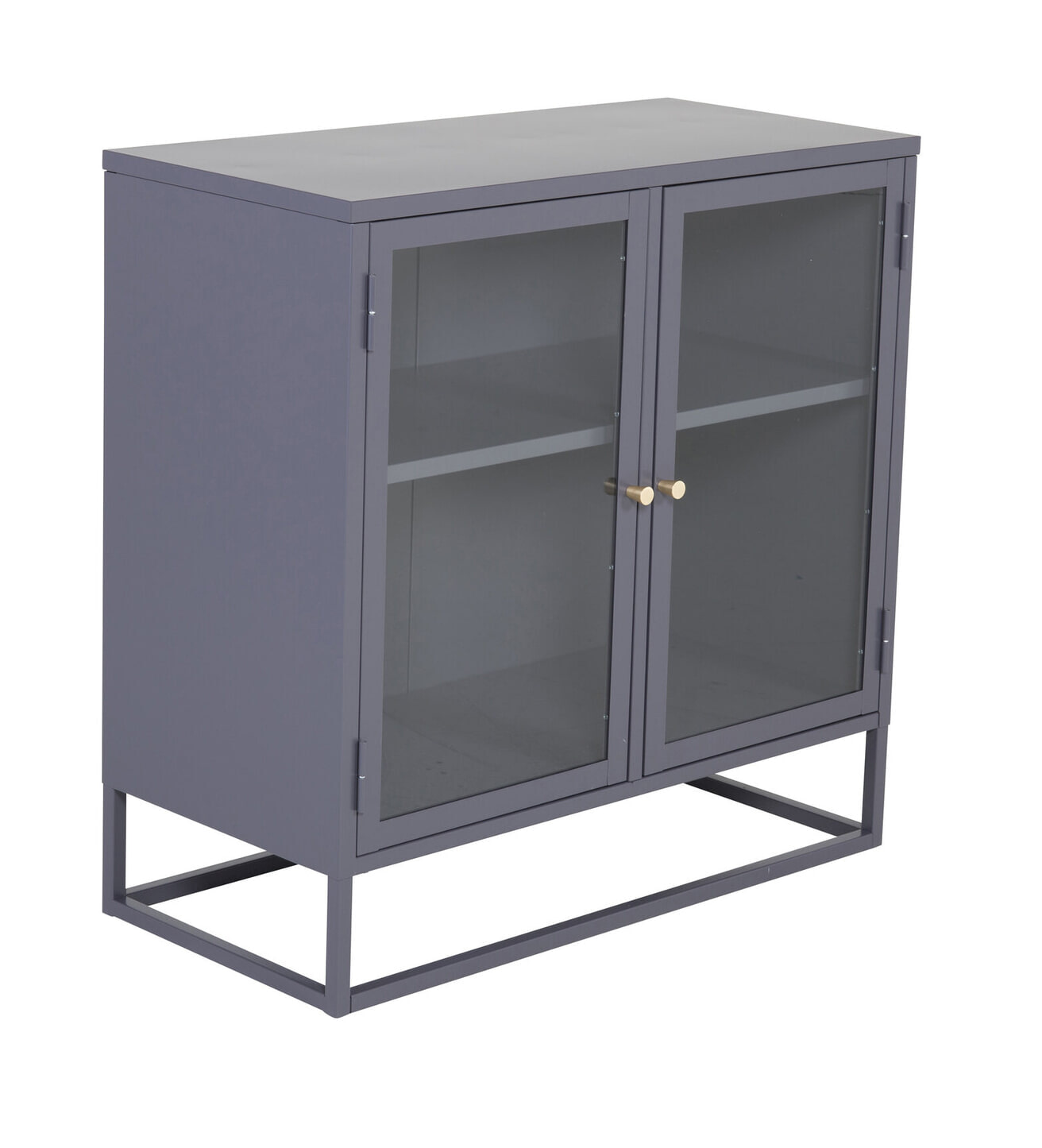 Nohr Vitrinekast 'Shaune' 85 x 85cm, kleur Grijs