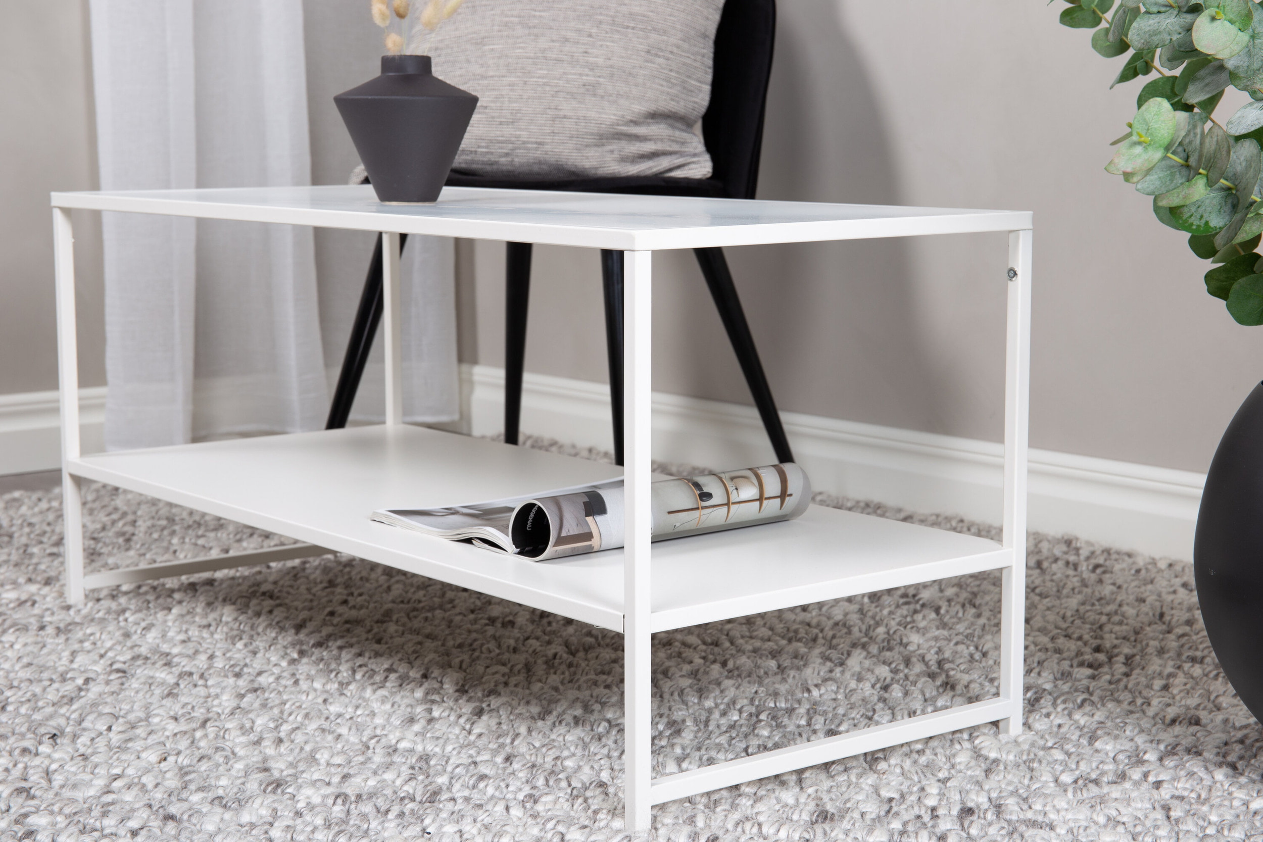 Nohr Salontafel 'Keonte' 102 x 43cm, kleur Wit