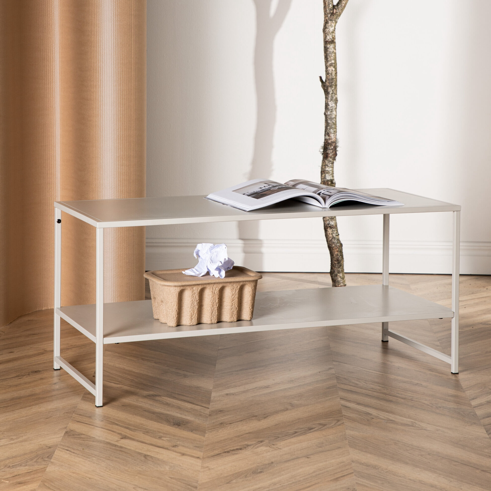 Nohr Sidetable 'Keonte' 102cm, kleur Beige