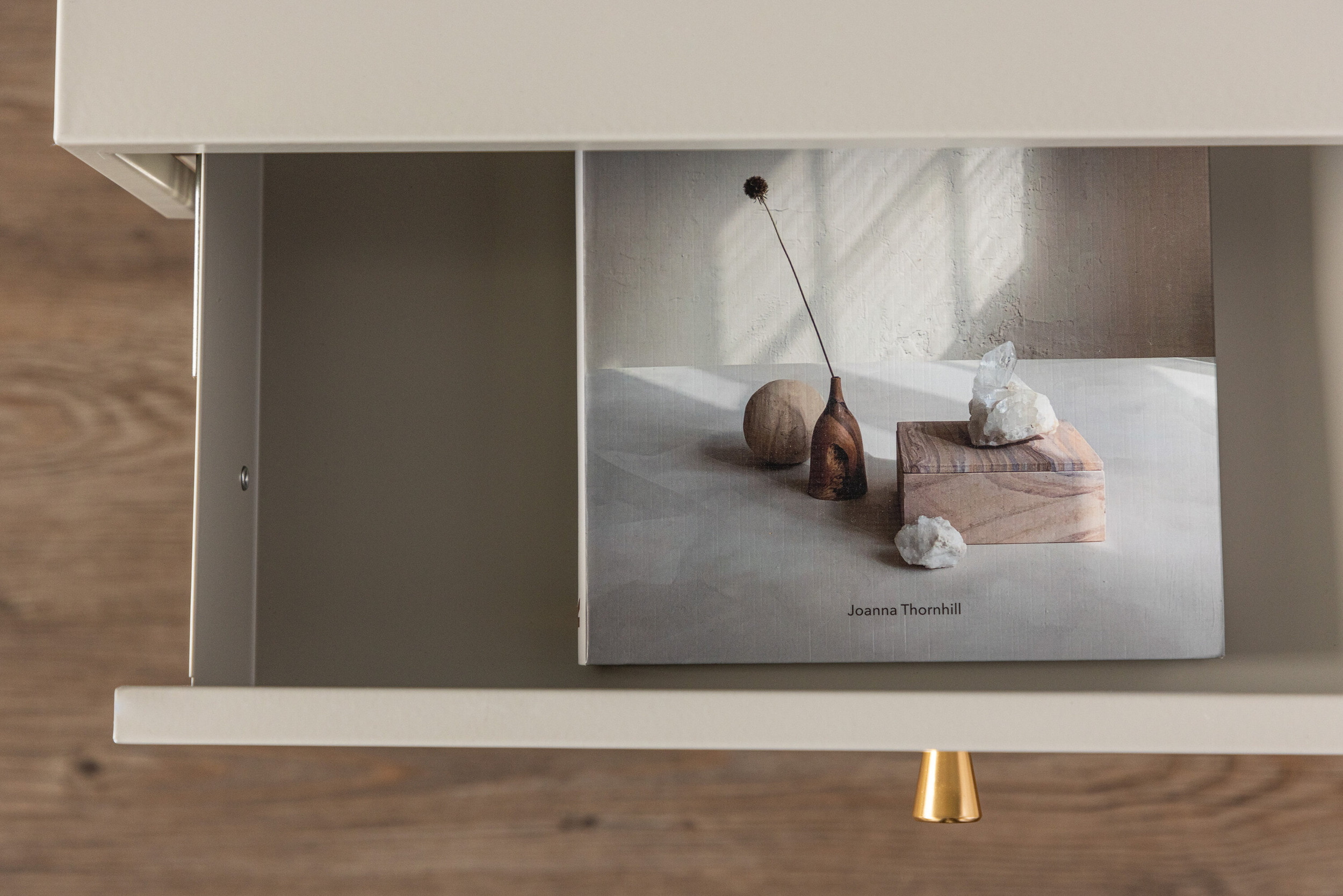 Nohr Nachtkastje 'Shaune' Met 1 lade, kleur Beige