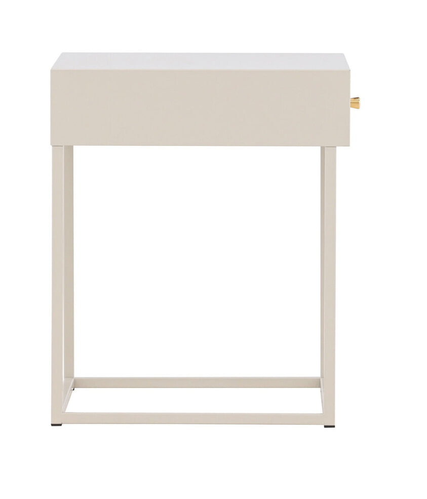 Nohr Nachtkastje 'Shaune' Met 1 lade, kleur Beige