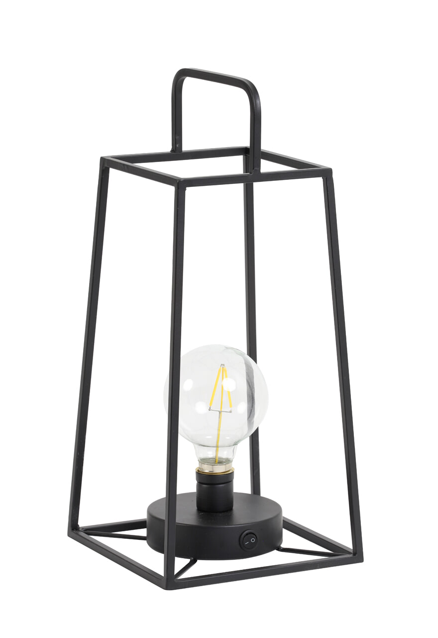 Light & Living Tafellamp 'Fauve' LED, kleur Mat Zwart Light & Living Tafellamp 'Fauve' LED, kleur Mat Zwart