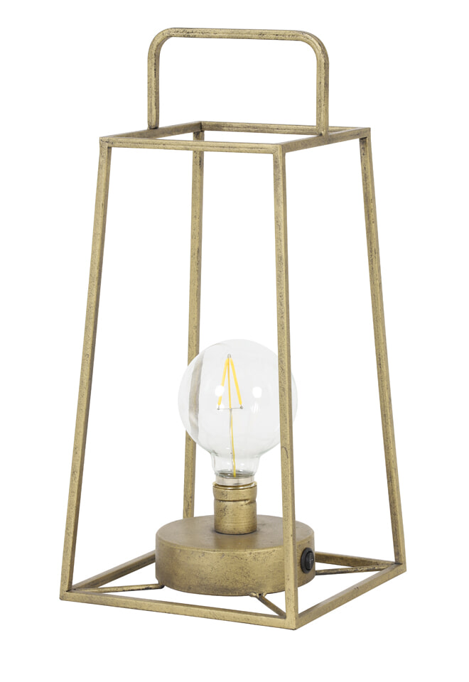 Light & Living Tafellamp 'Fauve' LED, kleur Antiek Brons Light & Living Tafellamp 'Fauve' LED, kleur Antiek Brons