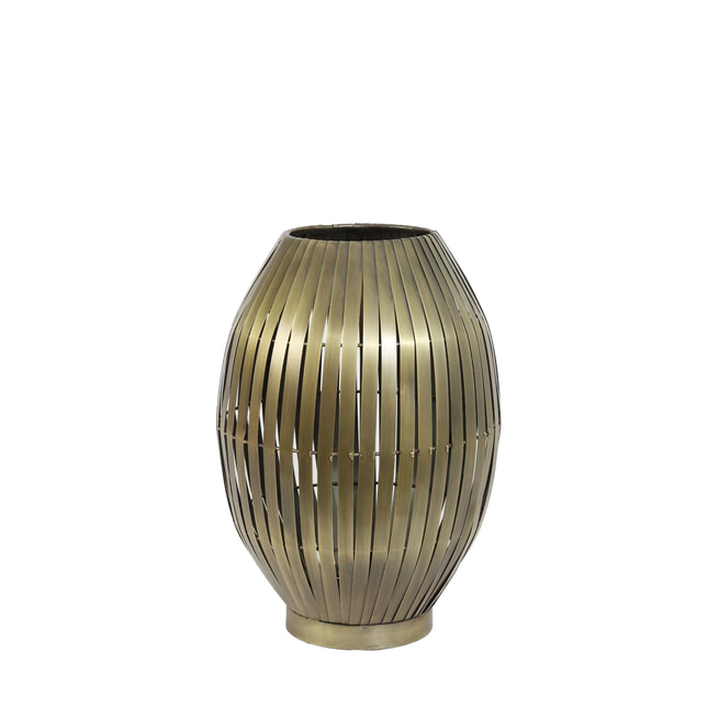 Light & Living Tafellamp 'Kyomi' 38cm, kleur Antiek Brons