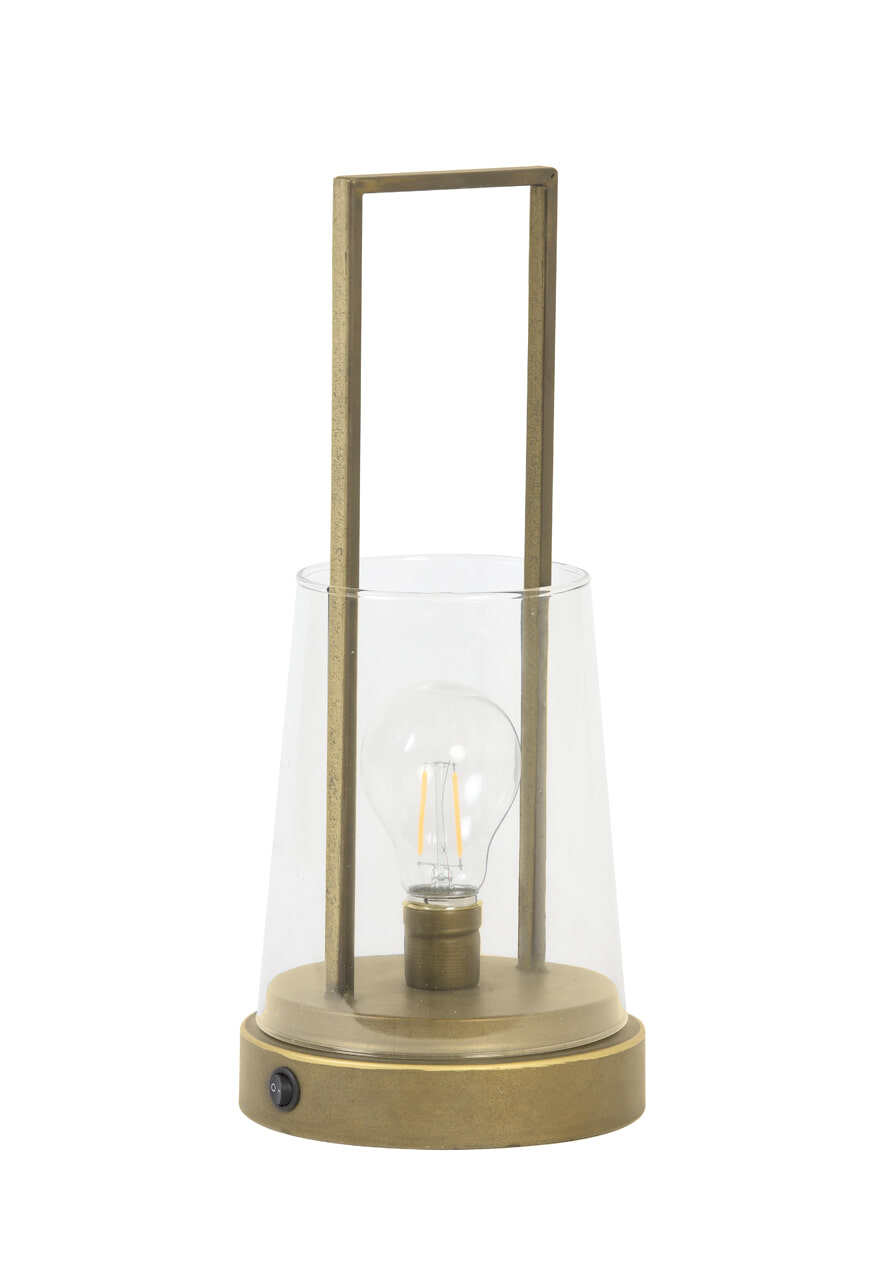 Light & Living Tafellamp 'Calry' LED, kleur Goud Light & Living Tafellamp 'Calry' LED, kleur Goud