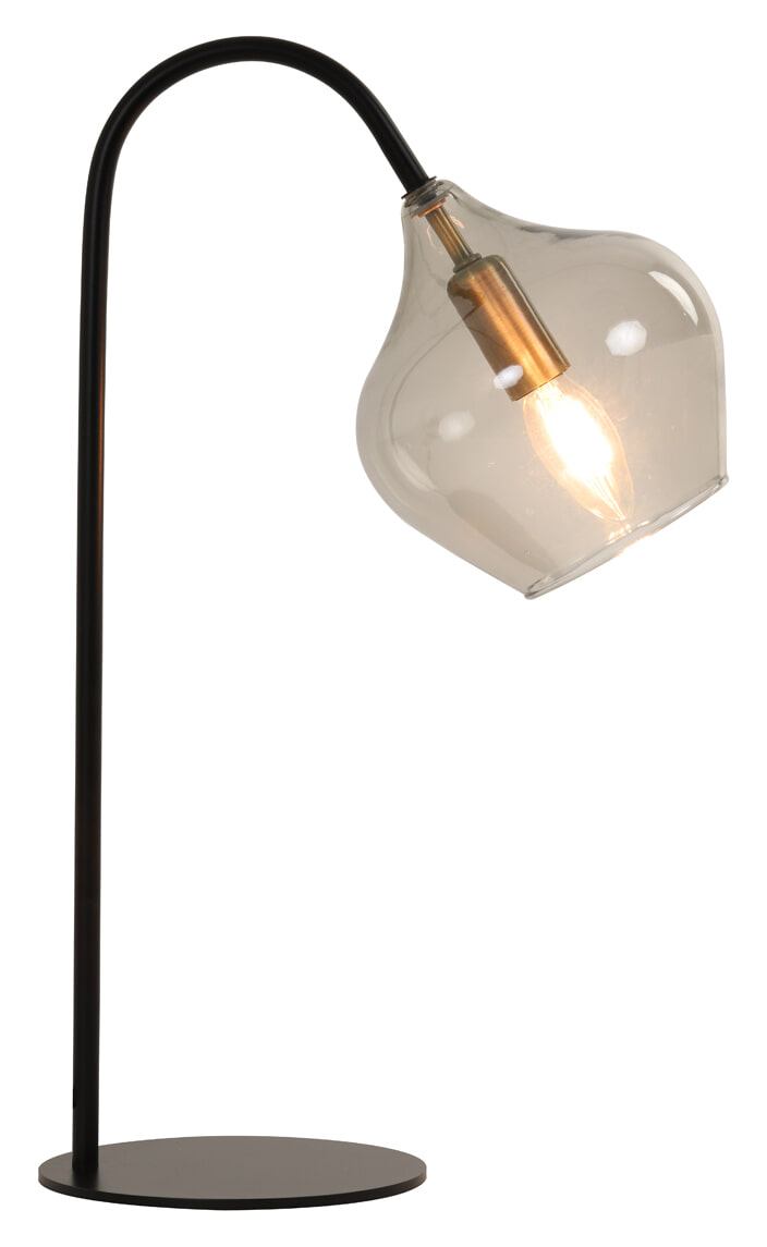 Light & Living Tafellamp 'Rakel' kleur Mat Zwart Light & Living Tafellamp 'Rakel' kleur Mat Zwart