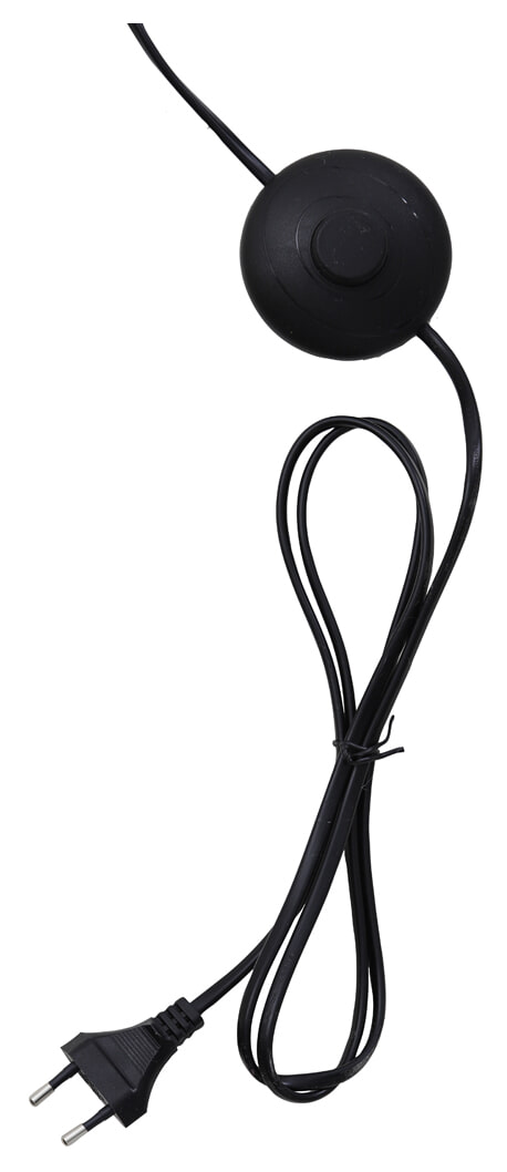 Light & Living Vloerlamp 'Rakel' 160cm, kleur Mat Zwart / Smoke