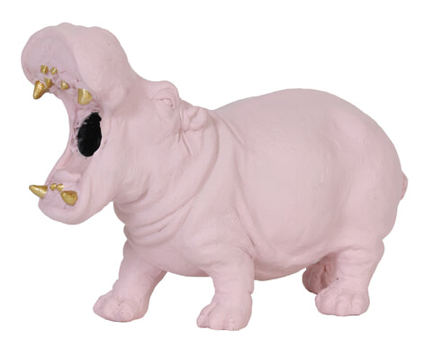 Light & Living Tafellamp 'Hippo' 17.5cm, kleur Mat Roze