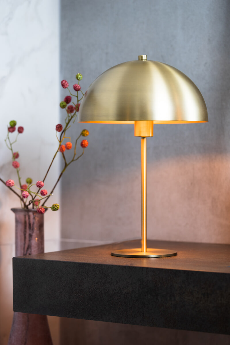Light & Living Tafellamp 'Merel' 45cm, antiek brons