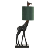 Light & Living Tafellamp 'Giraffe' 61cm, kleur Donkergroen