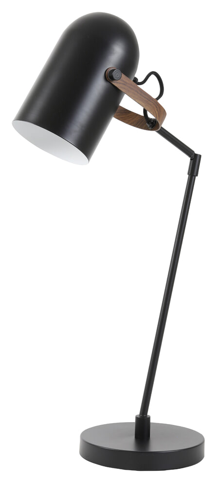 Light & Living Tafellamp 'Triston' kleur Mat Zwart