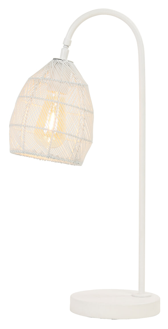Light & Living Tafellamp 'Meya' kleur Mat Wit