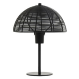 Light & Living Tafellamp 'Klobu' 25cm, mat zwart
