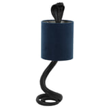 Light & Living Tafellamp 'Snake' 58cm, kleur Blauw
