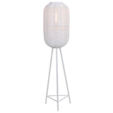 Light & Living Vloerlamp 'Tomek' 136cm, kleur Mat Wit