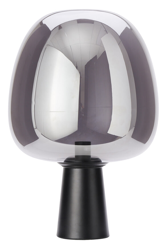 Light & Living Tafellamp 'Mayson' 40cm, kleur Smoke