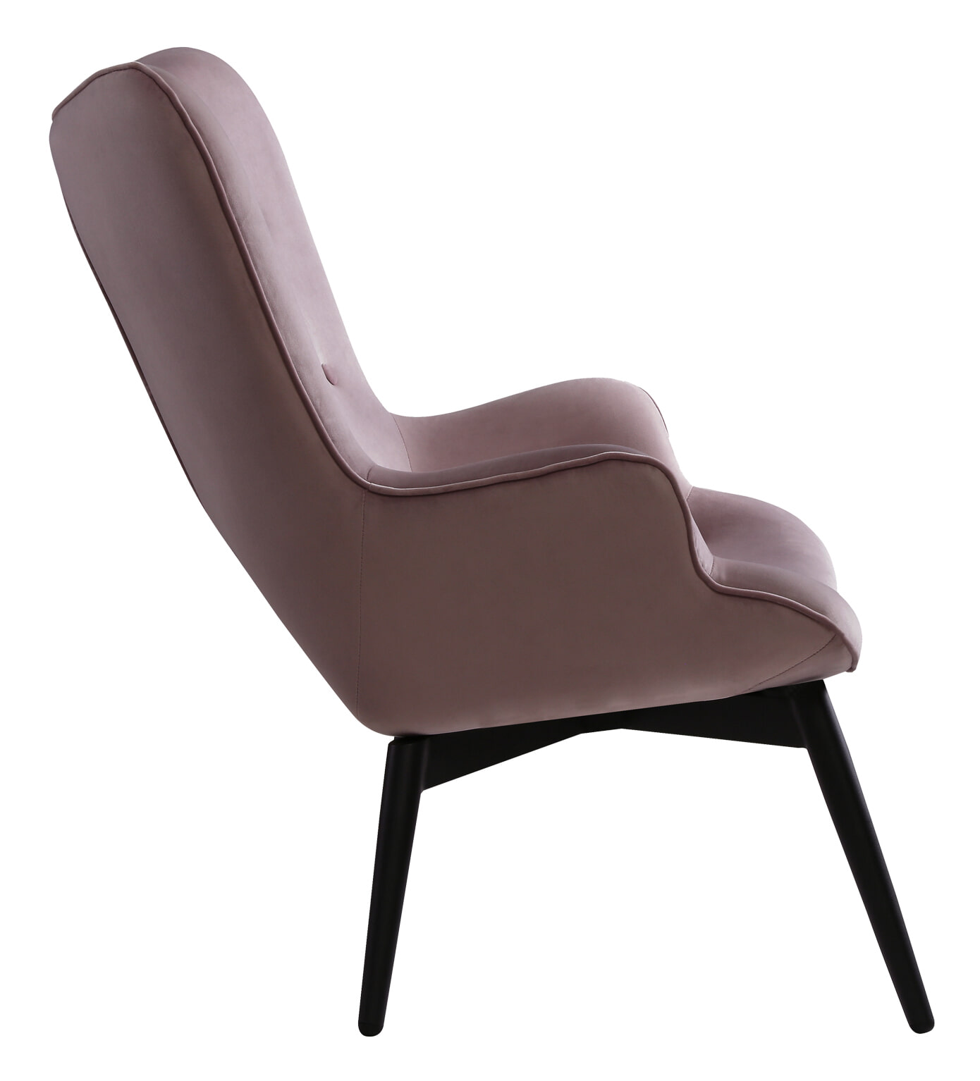 Artistiq Fauteuil 'Anderson', Velvet, kleur Paars