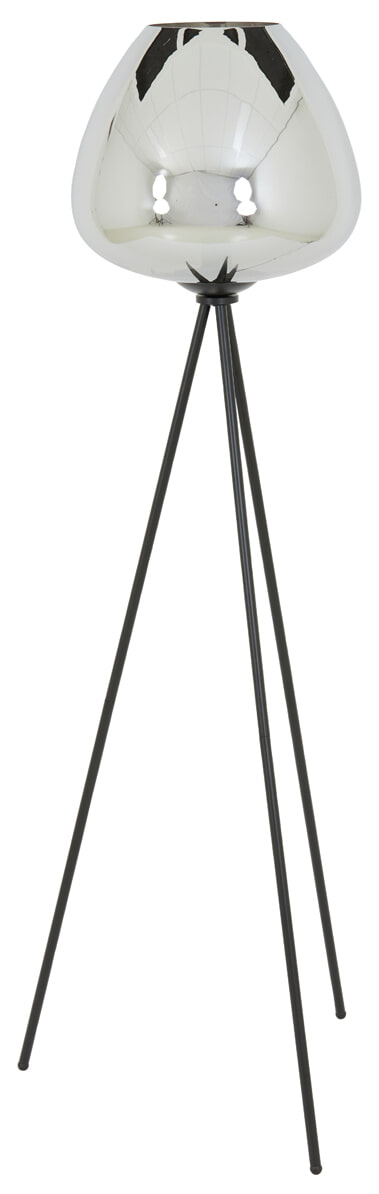 Light & Living Vloerlamp 'Mayson' kleur Mat Zwart