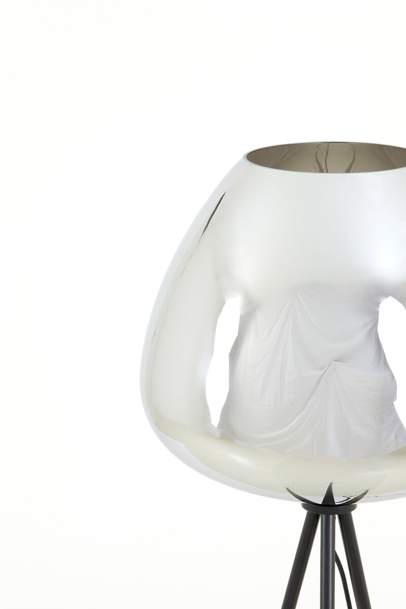 Light & Living Vloerlamp 'Mayson' kleur Mat Zwart