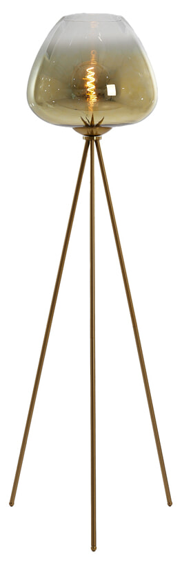 Light & Living Vloerlamp 'Mayson' kleur Goud