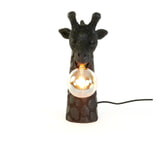 Light & Living Tafellamp 'Giraffe' 36cm, kleur Mat Zwart