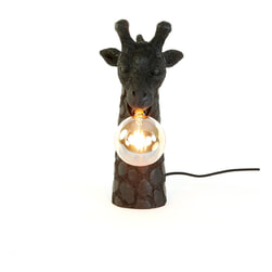 Light & Living Tafellamp 'Giraffe' kleur Mat Zwart