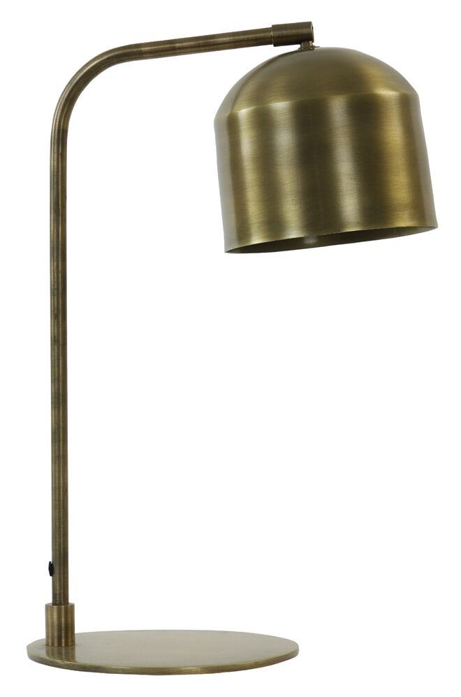 Light & Living Tafellamp 'Aleso' 48cm hoog, kleur Antiek Brons