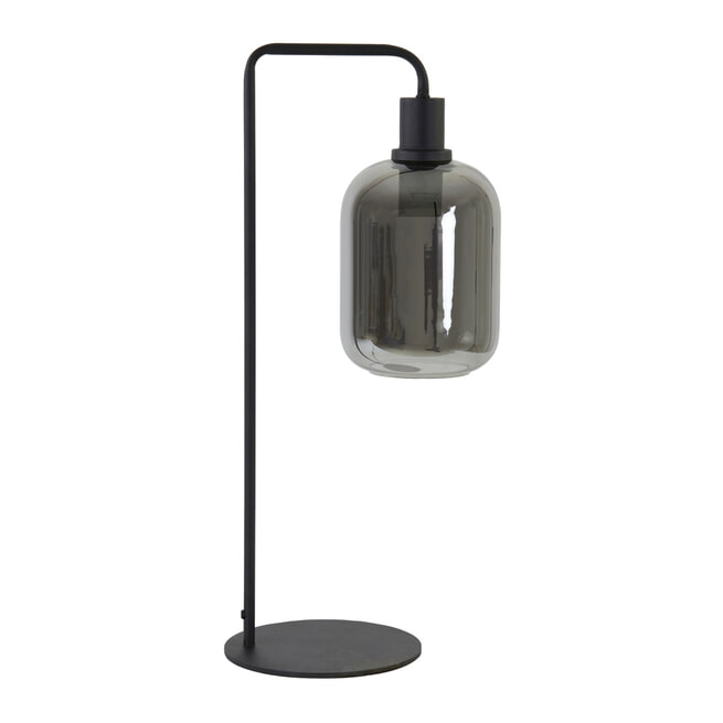 Light & Living Tafellamp 'Lekar' 60cm, kleur Zwart