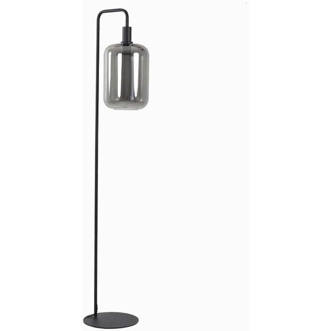 Light & Living Vloerlamp 'Lekar' 155cm, kleur Zwart
