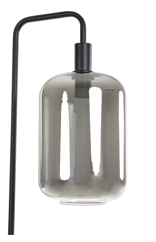 Light & Living Vloerlamp 'Lekar' 155cm, kleur Zwart