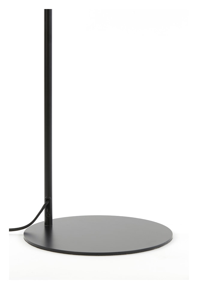 Light & Living Vloerlamp 'Lekar' 155cm, kleur Zwart