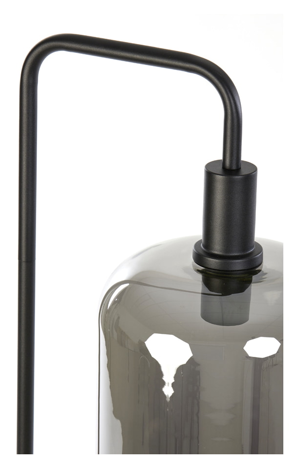 Light & Living Vloerlamp 'Lekar' 155cm, kleur Zwart
