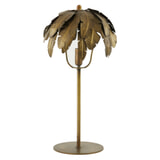 Light & Living Tafellamp 'Palmu' 50cm hoog, kleur Antiek Brons