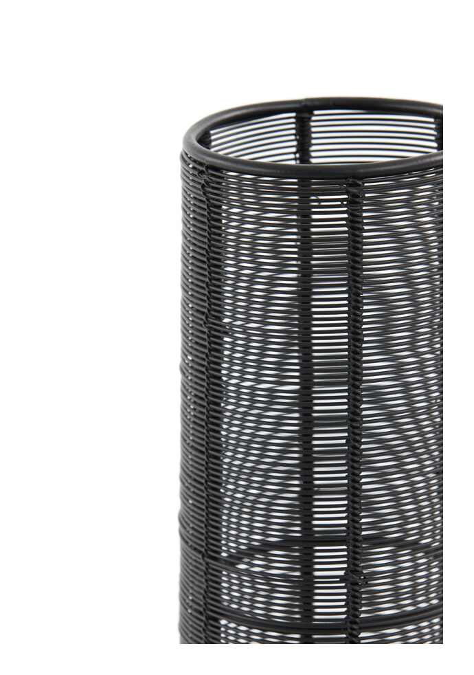 Light & Living Tafellamp 'Lezuza' 40cm, kleur Mat Zwart