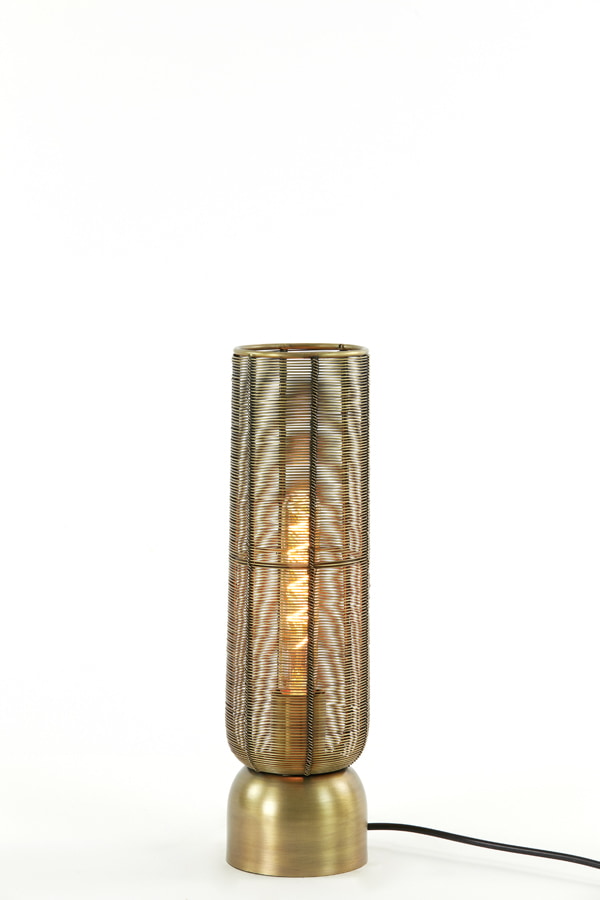 Light & Living Tafellamp 'Lezuza' 40cm, kleur Antiek Brons